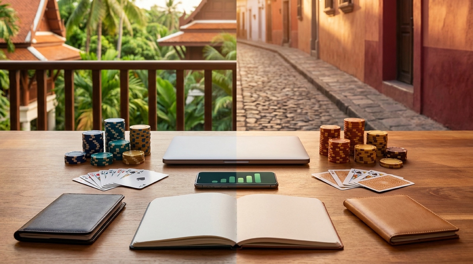 Poker travel bankroll plan comparing Thailand and Mexico